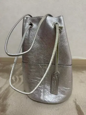 실버 버킷 백