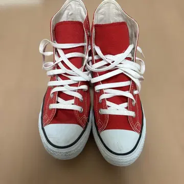 CONVERSE ALL STAR 레드 스니커즈 US8