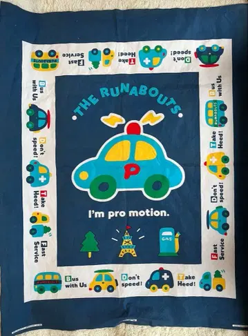 산리오 THE RUNABOUTS 대형 117 x 91 코튼 라나바우츠