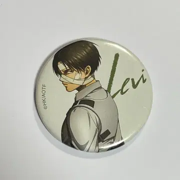 진격의 거인 리바이 베이스 야드 도쿄 캔뱃지