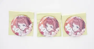 학마스 하나미 사키 캔뱃지 gigo