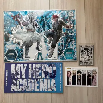 히로아카 토도로키 쇼토 원화전 굿즈 세트 판매 콜라보 카페 아크릴 스탠드