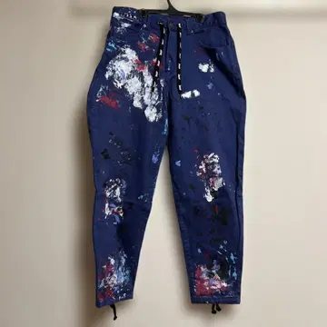 LEFLAH 페인트 아트 팬츠 M WANIMA