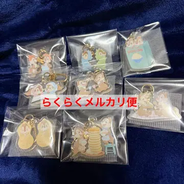 디즈니 스토어 시크릿 아크릴 키체인 2024 칩과 데일 8종