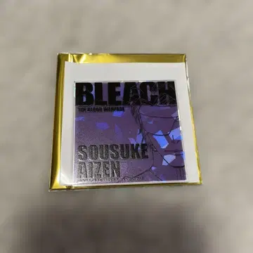 BLEACH 아이젠 소스케 반짝이는 아크릴 카드