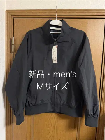 유니클로 해링턴 자켓 2026년 봄 모델 블랙 M 사이즈 새상품