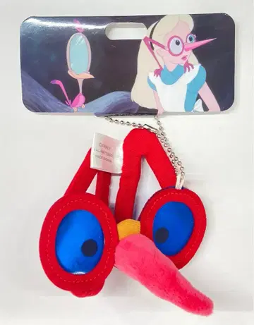 디즈니 스토어 Plush KeyChain 이상한 나라의 앨리스 안경새