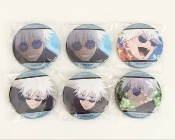 주술회전 고죠 사토루 장면 사진 캔뱃지