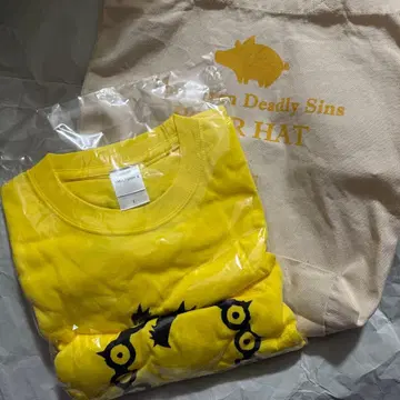 일곱개의 대죄 문장 분노의 죄 T셔츠 천공의 포로 극장 한정판 토트백