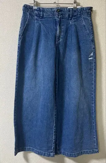 [ 미사용 ] 아메리칸 이글 와이드 데님 팬츠 블루 8 29W