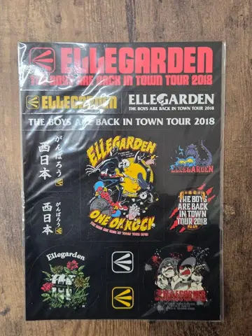 [ 미사용 새상품 ] ELLEGARDEN ONE OK ROCK 스티커