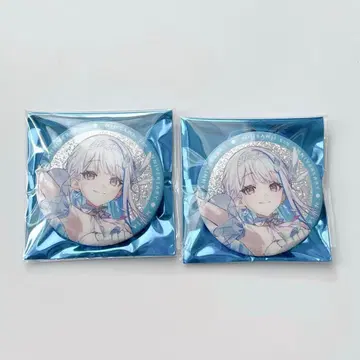 리제 헬에스타 8주년 8th 글리터 캔뱃지 니지산지