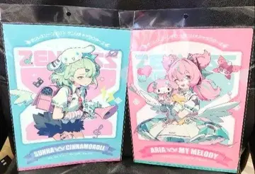 산리오 콜라보 젠레스 존 제로 클리어 파일 치나츠 아리아