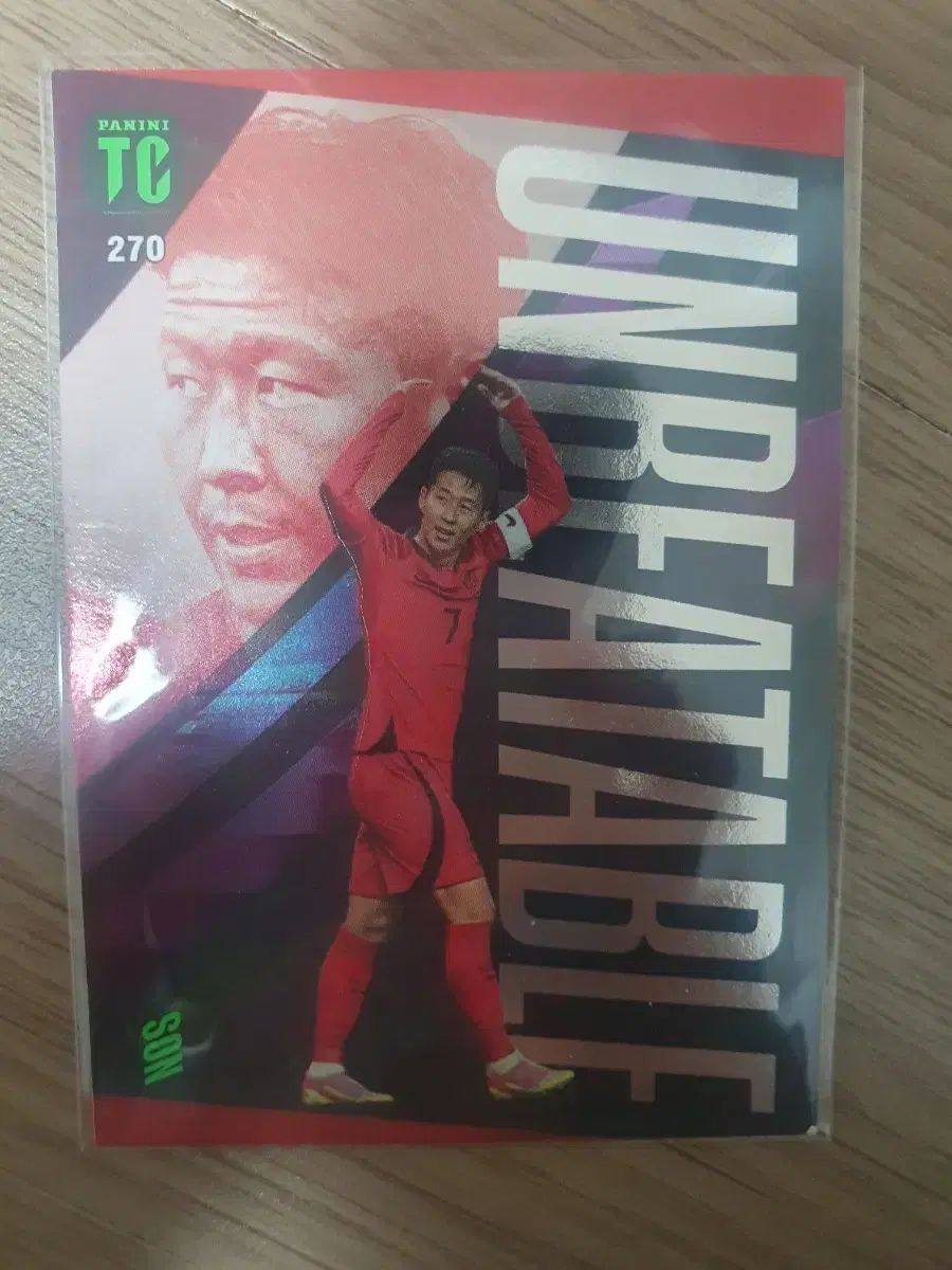 파니니 손흥민 축구 카드