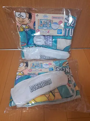 도라에몽 제일복권 B상 아트 담요 2세트