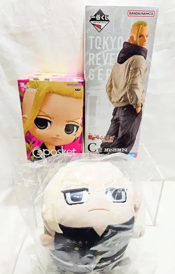 도쿄 리벤저스 드라켄 피규어 + 봉제 인형 새상품