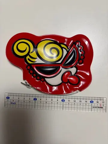 빈티지 히스테릭 미니 파우치 빨간색 PVC 새상품급 레어