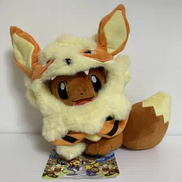 윈디 판초 이브이 스마일 오키나와 봉제 인형 택 포함 2017