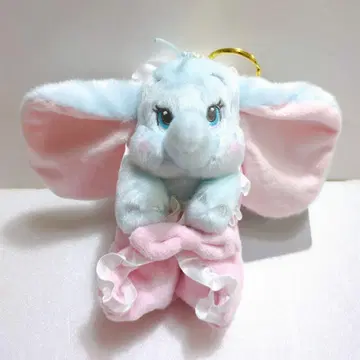 디즈니 스토어 덤보 봉제 인형 키체인 Mellow Hug