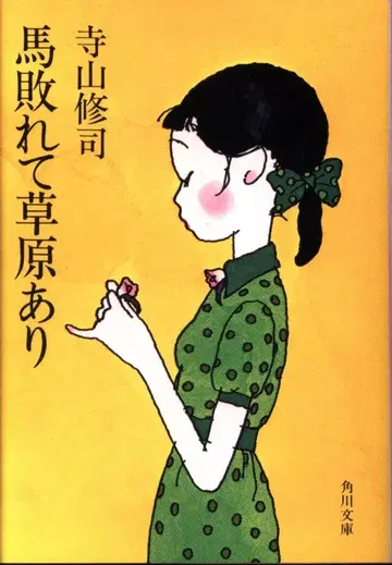 카도카와 서점 카도카와 문고 테라야마 슈지 말은 패배해도 초원은 있다