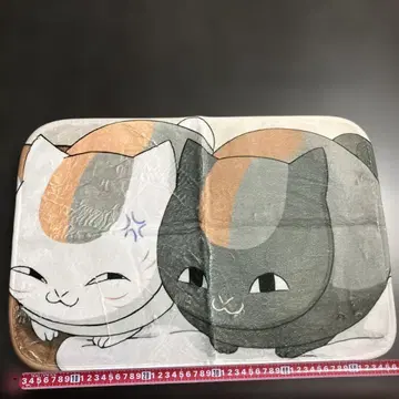 나츠메 우인장 냥코 선생님 블랙 냥코 욕실 매트 현관 매트