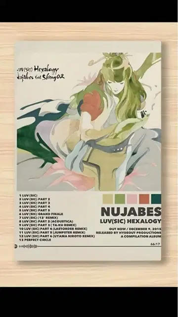 NUJABES LUV(SIC) HEXALOGY 포스터