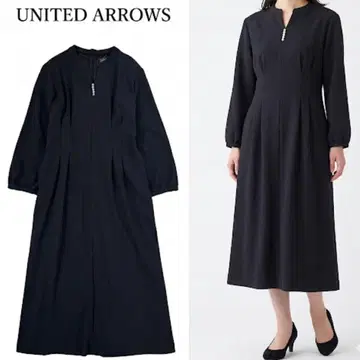 P678 미사용 새상품 L 유나이티드 애로우즈 택 포함 여성용 원피스