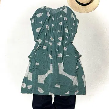 미나 페르호넨 hana tricot 원피스 튜닉 린넨 혼방 36