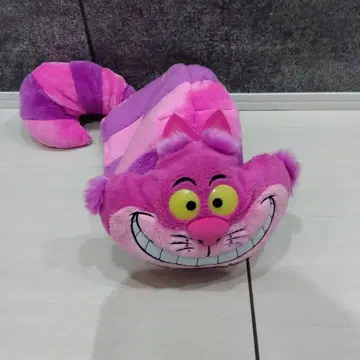 체셔 고양이 봉제 인형 모자 팬캡 어둠 속에서 눈이 빛나는