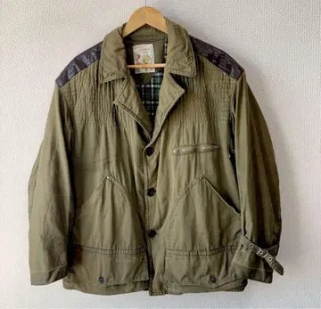 70s 유로 빈티지 헌팅 자켓 빈티지
