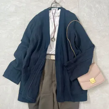 에트레토쿄 레노크로스 릴랙스 자켓 2025 워셔블 린넨