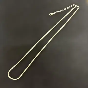 실버 925 로프 체인 목걸이