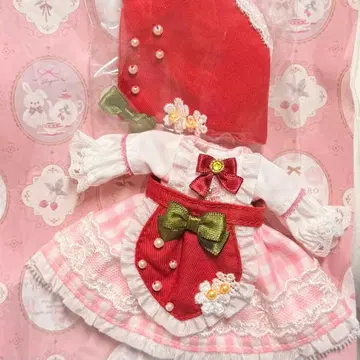 스트로베리 주방 드레스 오비츠11 1/12 사이즈 인형 의류