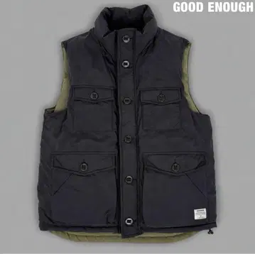 GOOD ENOUGH 00s 다운 베스트 XL 굿이너프 후지와라 히로시