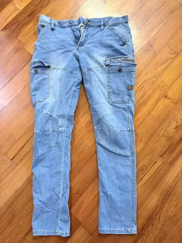 아이즈프론티어 STRETCH 카고 팬츠 모델 No.1632 라이트 블루