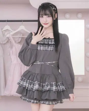 pium (피움) 사다리 리본 티어드 셋업