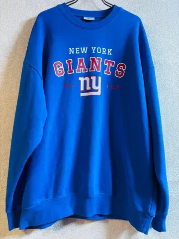 NFL 뉴욕 자이언츠 맨투맨 스카이블루