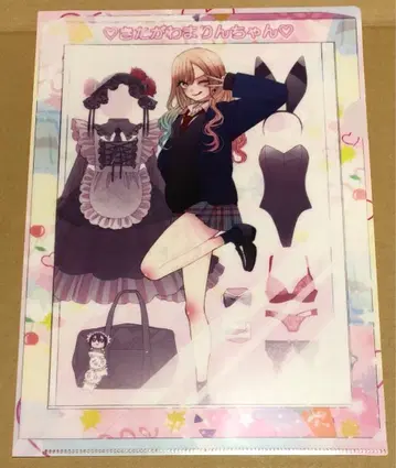 그 비스크돌은 사랑을 한다 6권 멜론북스 특전 클리어 파일 키타가와 마린