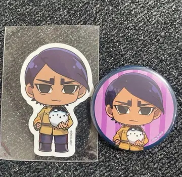 골든 카무이 발치카03 오사카 컬렉션 코이토 소위 캔뱃지 스티커