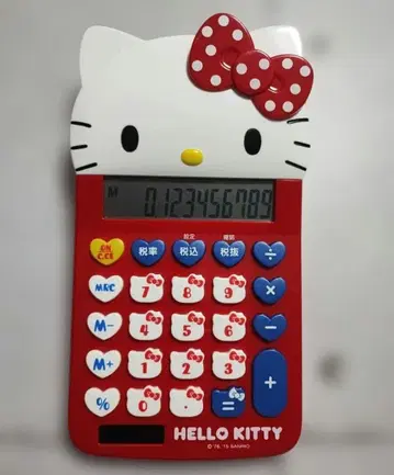 레어 Sanrio 산리오 헬로키티 키티 페이스 계산기