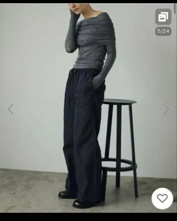 anuke Nylon Rough Pants