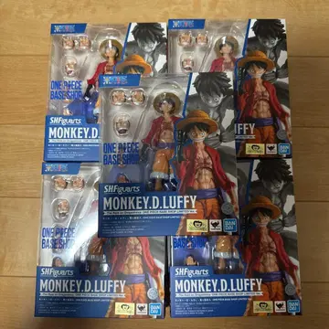 [ 5세트 ] 몽키 D 루피 오니가시마 토벌 원피스 베이스샵 ver