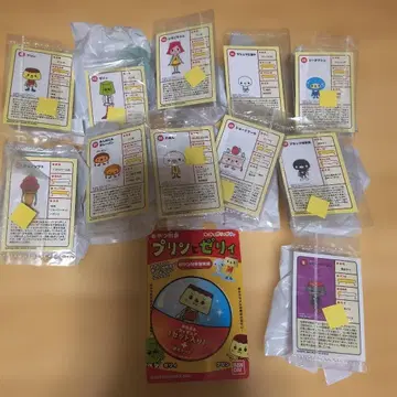 간식 형사 푸딩과 젤리 간식 형사 등장편 피규어 11종 세트