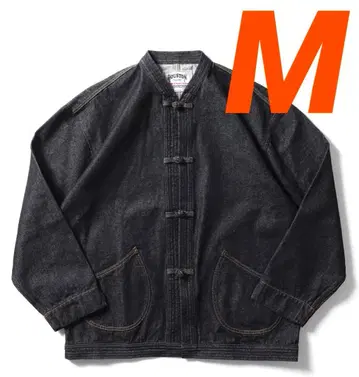 HOUSTON 데님 차이나 자켓 M 사이즈