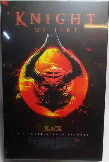 TB 리그 1/6 스케일 액션 피규어 블랙