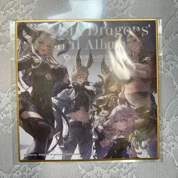 그랑블루 판타지 CD 구매 캠페인 색지 육룡 가레온 이위야 루오