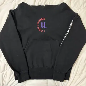 마츠시타 유야 YUYA MATSUSHITA 후드티 블랙 M