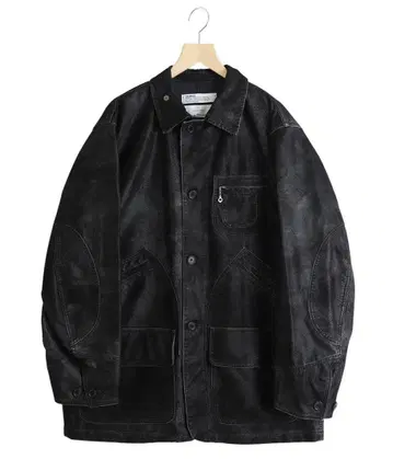 새상품 DAIRIKU 인조 가죽 헌팅 자켓 다이리쿠