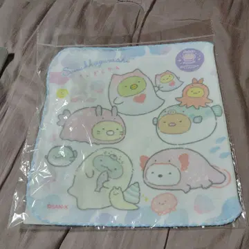 스미코구라시 미니 타월 수족관 한정판 판로 한정품