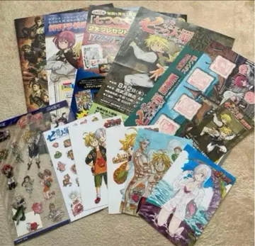 [ 익명 배송 ] 일곱개의 대죄 엽서 등 굿즈